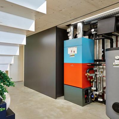 Technikraum Passivhaus Neubruck